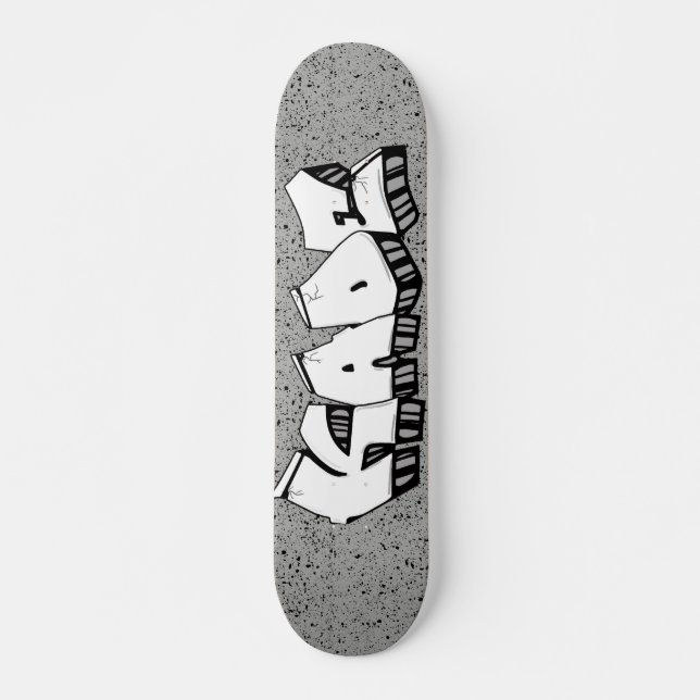 Kade Graffiti Custom Personalized Skateboard (Anverso )