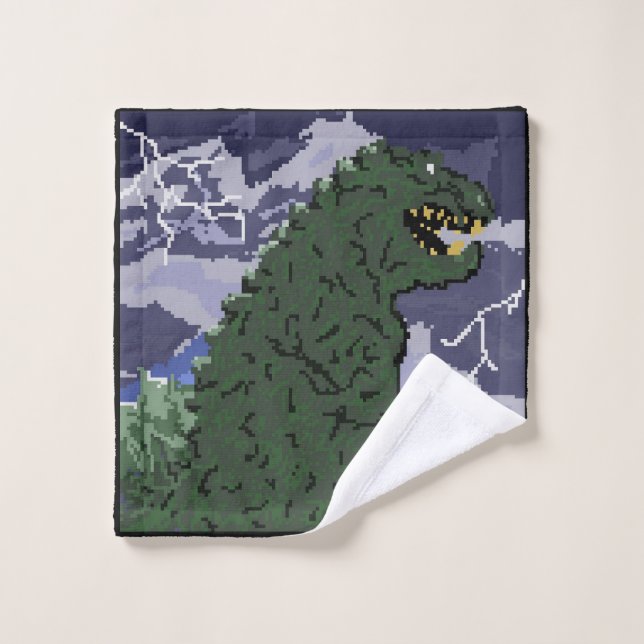 Kaiju de 8 bits (Toallita)