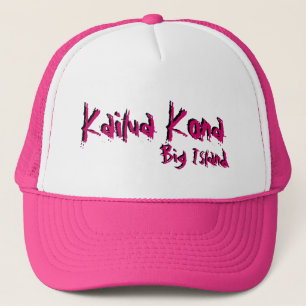 Kailua Kona gran isla hawaii gorra rosa