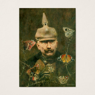 Kaiser Wilhelm Surreal ACEO Tarjeta de presentaci