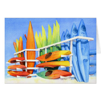 Kajaks del terraplén