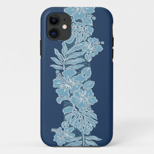 Kalaheo Hawaiian Hibiscus Tapa iPhone 5 Fundas