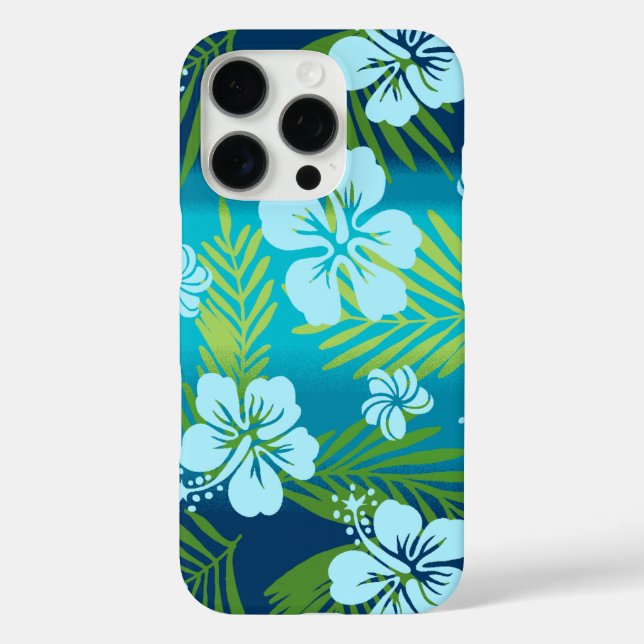 Kalani Tie Dye Mezcla Hibiscus Tropical - Funda Ve (Reverso )
