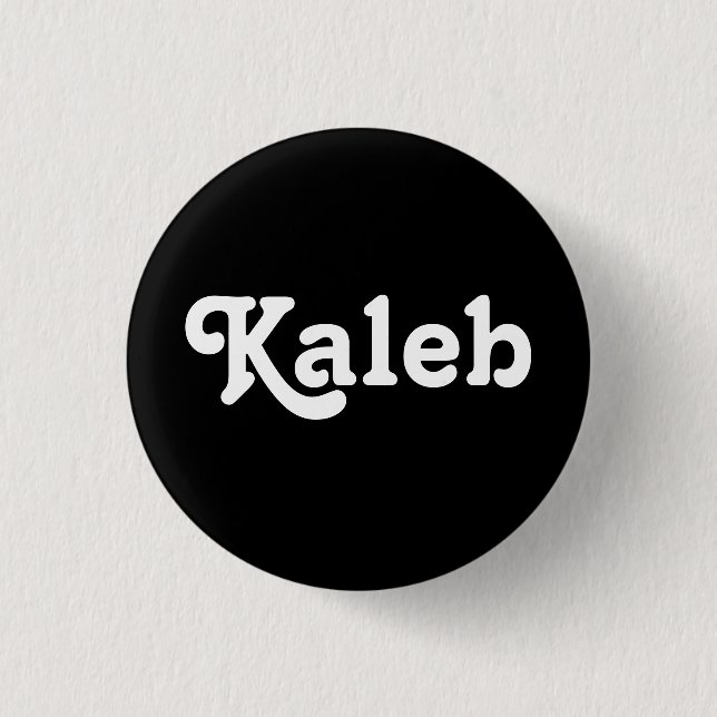 Kaleb botón (Anverso)