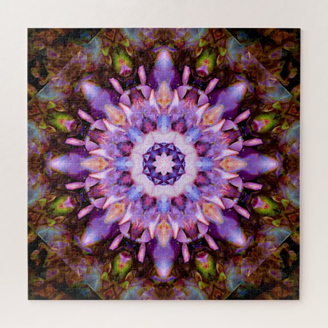 Kaleidescope Mandala Jigsaw Puzzle de DeGruy (Horizontal)