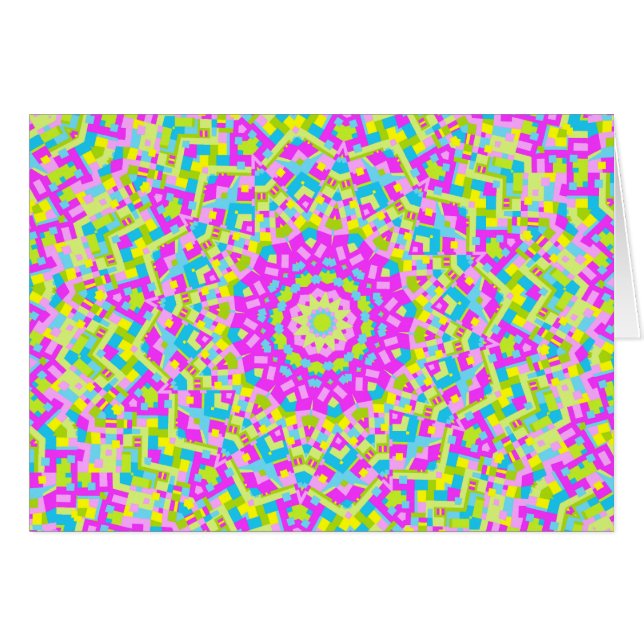 Kaleidoscopio colorido 08 (Anverso (Horizontal))