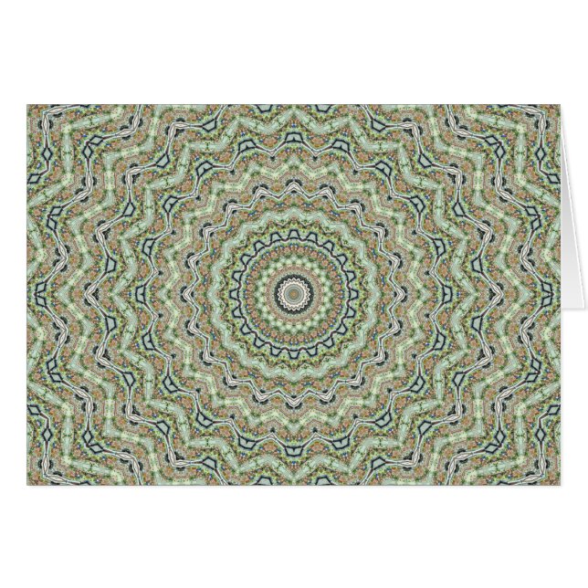 Kaleidoscopio verde (Anverso (Horizontal))