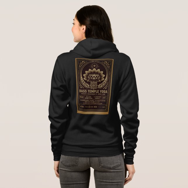 Kali; Edición Ojo del Destructor Sudadera con Capu (Reverso completo)