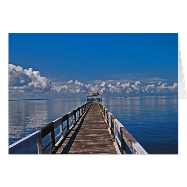 Kalimantan Indonesia Ocean Photo (Anverso (Horizontal))