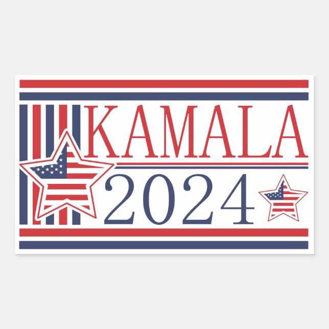 Kamala 2024, Pegatina de candidato presidencial (Anverso)