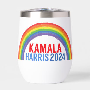 Kamala Harris 2024 Derechos LGBTQ arcoiris