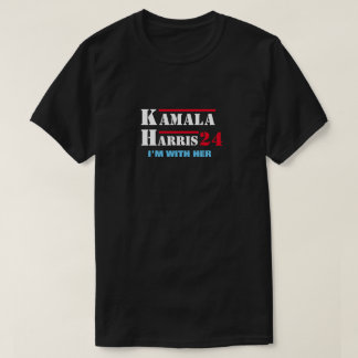 Kamala Harris 24 Estoy con su camiseta