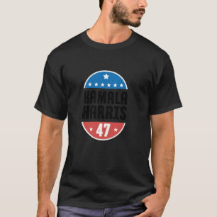 Kamala Harris 47 Elección Demócrata en camiseta