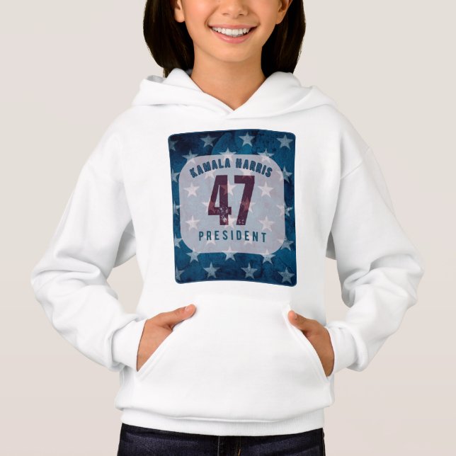 Kamala Harris 47 presidente. Blanca (Anverso)