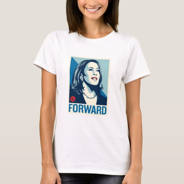 Kamala Harris "Adelante" camiseta (Anverso)