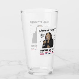 Kamala Harris Drinking Glass