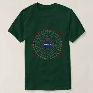 KAMALA HARRIS Ecos de cambio en la camiseta mascul