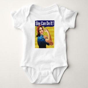 Kamala Harris, ¡Ella Puede Hacerlo! Body con punto