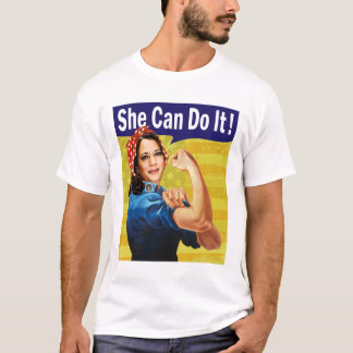 Kamala Harris, ¡Ella Puede Hacerlo! Camiseta básic