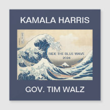 KAMALA HARRIS EN LA OLA AZUL 2024