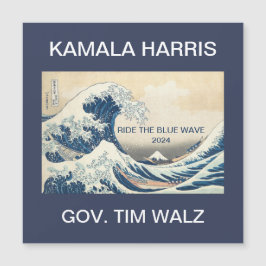 KAMALA HARRIS EN LA OLA AZUL 2024