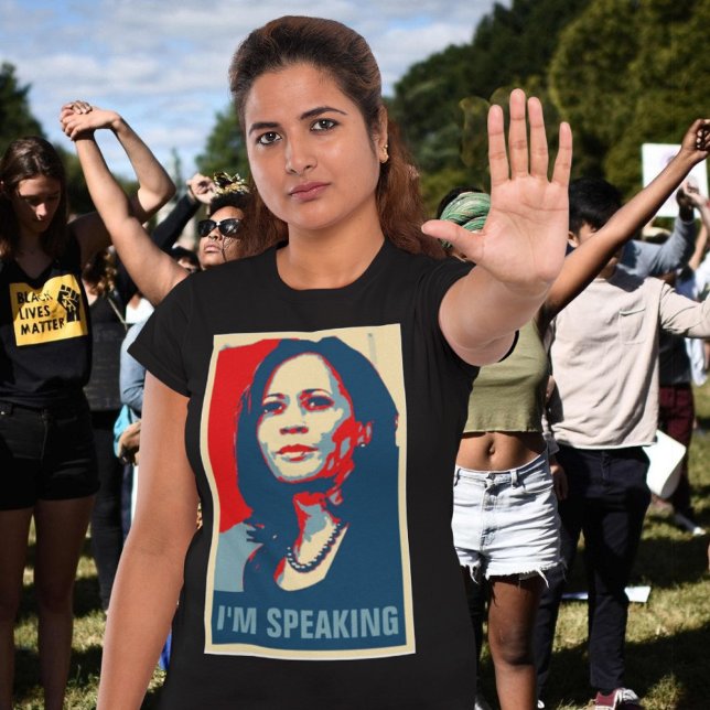 Kamala Harris Estoy HABLANDO Camiseta (Subido por el creador)
