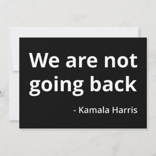 Kamala Harris - No volveremos II