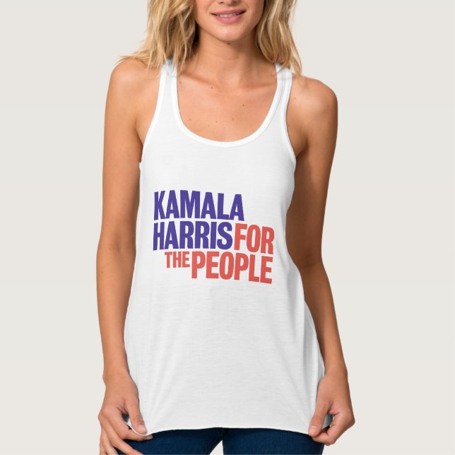 Kamala Harris por el People Tank Top (Anverso)