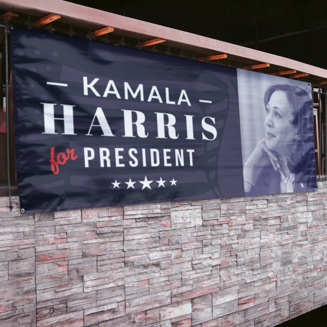 Kamala Harris por el Rótulo de pancartas de 2024 d (Subido por el creador)