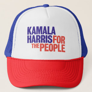 Kamala Harris por el sombrero camionero popular