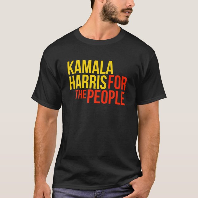 Kamala Harris Por La Camisa Popular Kamala 2020 T  (Anverso)