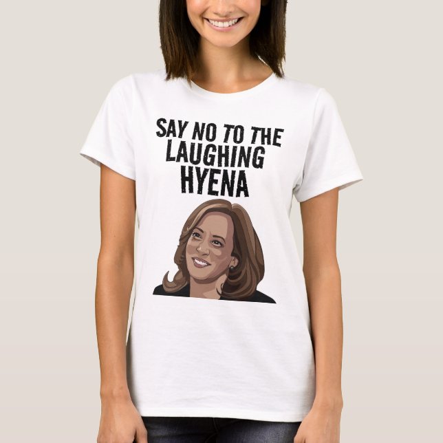 KAMALA HARRIS REÍDO CAMISETAS DE HYENA (Anverso)