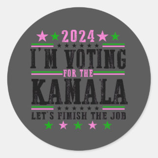 Kamala negra para Pegatina de campaña 2024