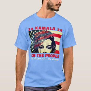 Kamala por la camiseta del pueblo 2024