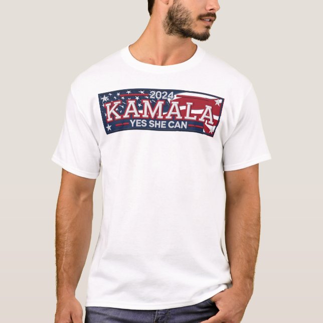 KAMALA "SÍ PUEDE" Camiseta masculina (Anverso)