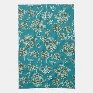 Kamaole Hawaii Tropical Floral Kitchel Toalla