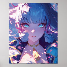 Kamisato Ayaka - Impacto Genshin | Póster