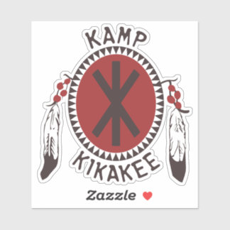 Kamp Kikakee Ernest va a un pegatina inspirado en