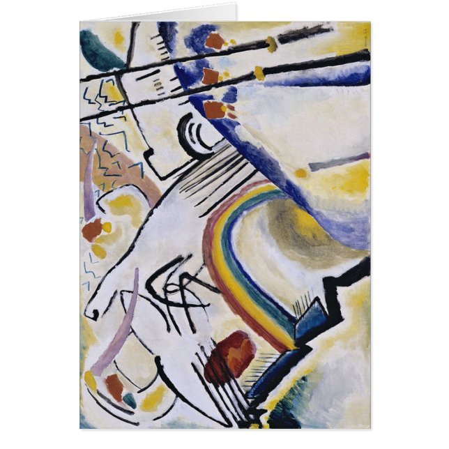 Kandinsky Abract Pintura de arte 1910 (Frente)