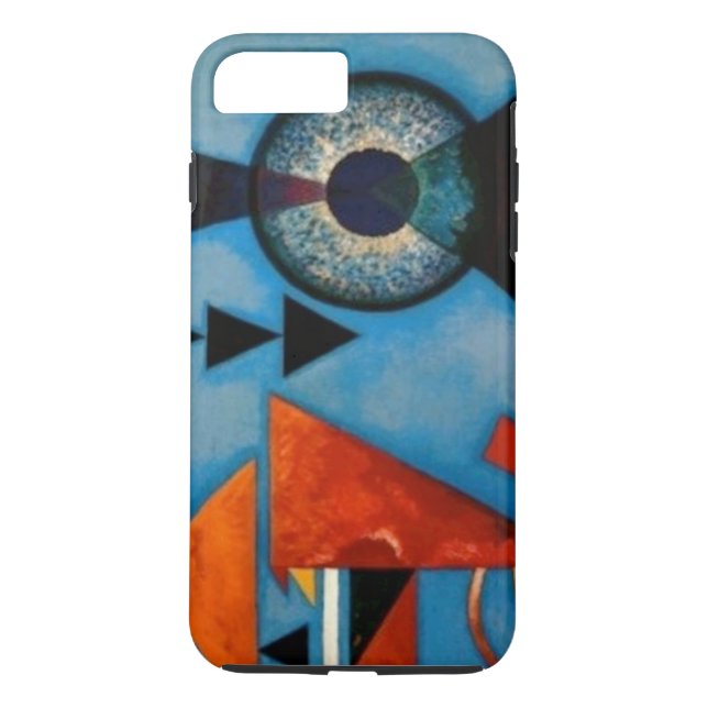Kandinsky Abstract Art Paint iPhone 7 Plus Funda (Reverso)