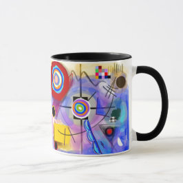 Kandinsky abstracto inspiró la taza
