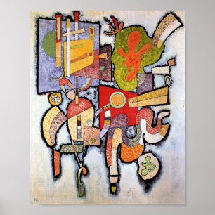 Kandinsky - Complejo, Simple, pintura de arte abst