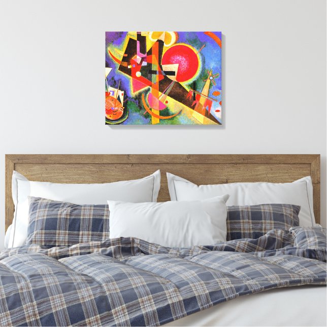 Kandinsky - En azul, arte abstracto, (Insitu(Dormitorio))