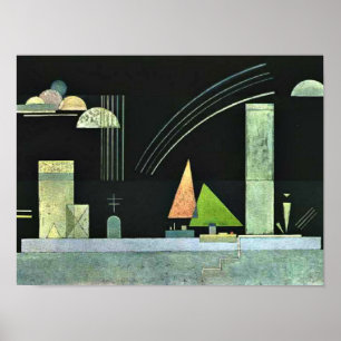 Kandinsky - En reposo, arte abstracto