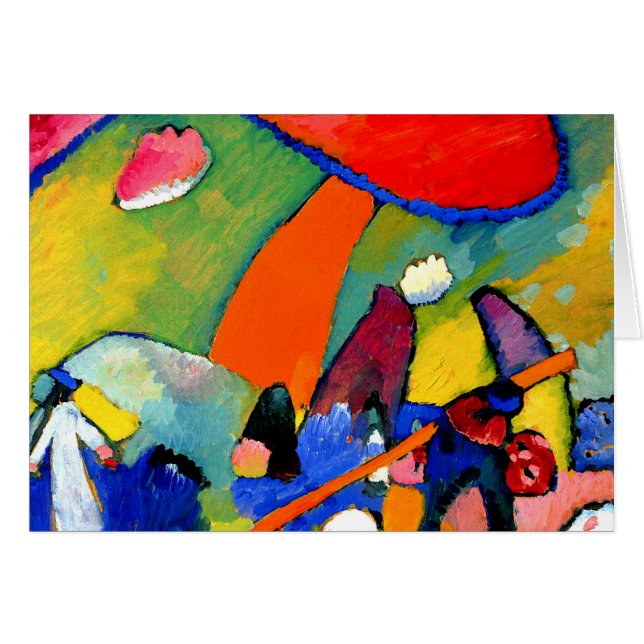 Kandinsky - Escena de playa (Anverso (Horizontal))