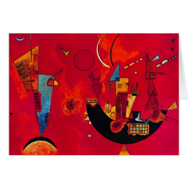 Kandinsky Mit und Gegen (Anverso (Horizontal))
