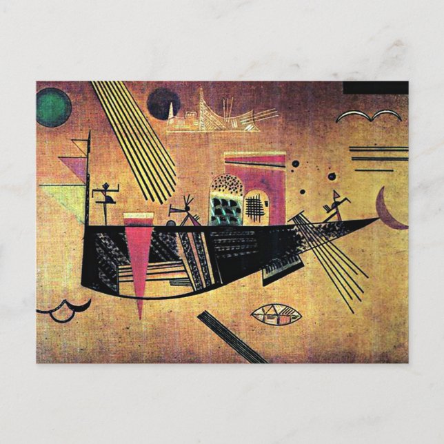 Kandinsky - Postal caprichosa (Anverso)