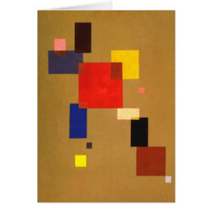 Kandinsky Trece Rectángulos Resumen Pintura