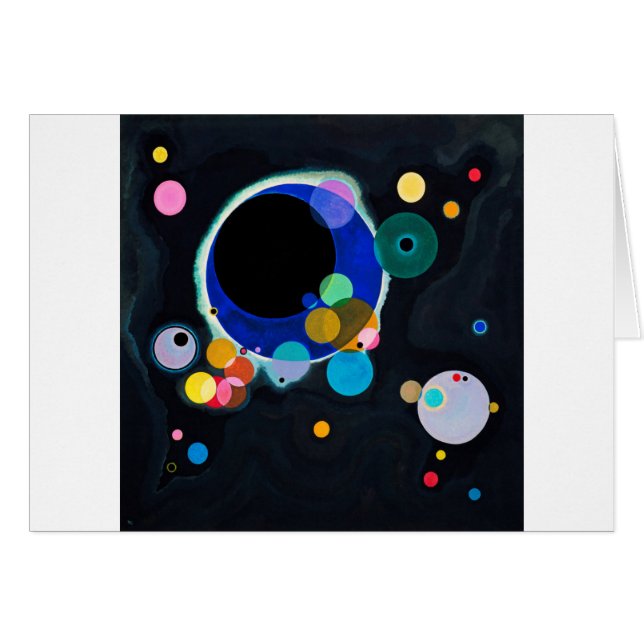 Kandinsky Varios Círculos Artísticos (Anverso (Horizontal))
