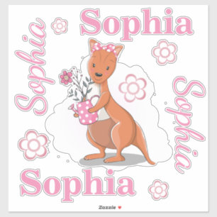 Kangaroo, Daisies y yo Pegatina